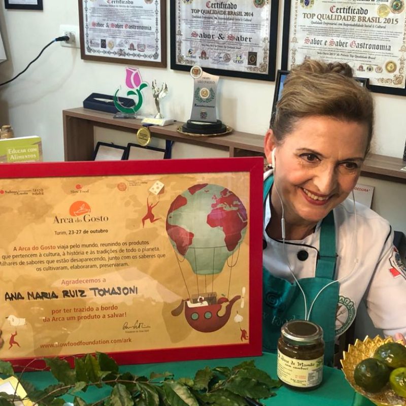 Menção honrosa Slow Food Internacional -Turim-Itália 2010. Fruto a salvar “O Cambuci”